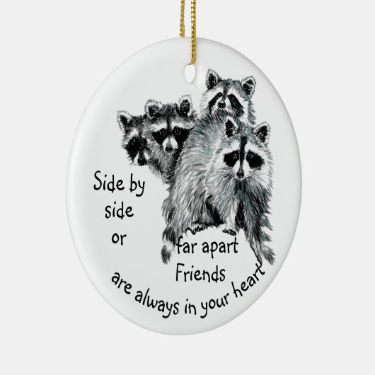 常に感動的お客様のハート引用文 セラミックオーナメント (右)