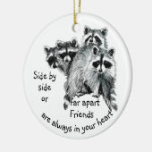 常に感動的お客様のハート引用文 セラミックオーナメント (左)