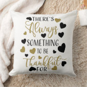 常に感謝すべきことがある クッション (ブランケット)