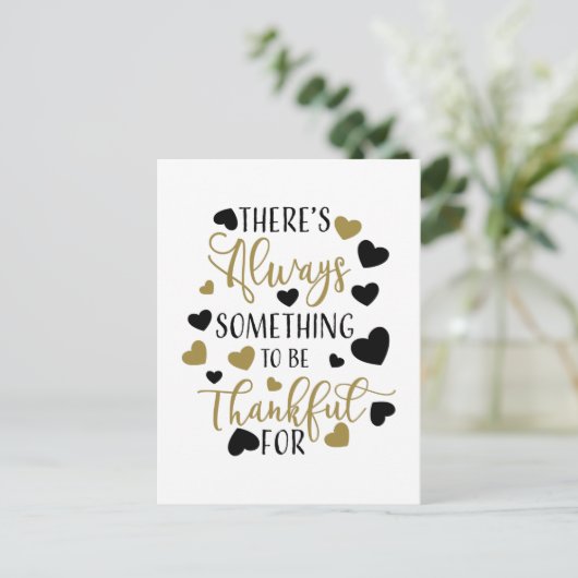 常に感謝すべきことがある シーズンポストカード (スタンド正面)