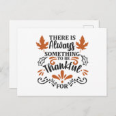 常に感謝すべきことはある ポストカード (正面/裏面)