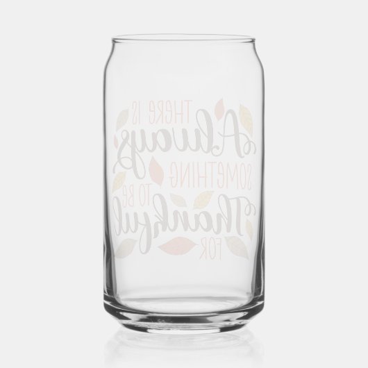 常に感謝すべきこと ガラス缶 (裏面)