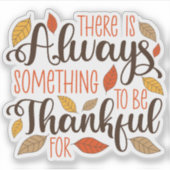 常に感謝すべきこと シール (正面)