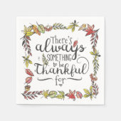 常に感謝すべきこと | 紙ナプキン スタンダードカクテルナプキン (正面)