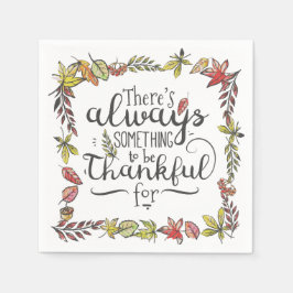 常に感謝すべきこと | 紙ナプキン スタンダードカクテルナプキン