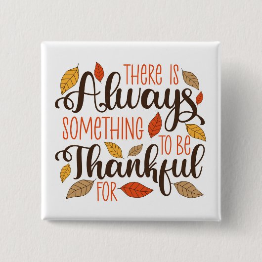 常に感謝すべきこと 缶バッジ (正面)