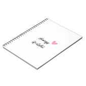 常に感謝のジャーナル ノートブック (左側)