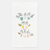 常に感謝の手話 (正面)