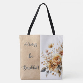 常に感謝の秋トートバッグ トートバッグ