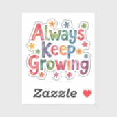 常に成長保する シール (シート)