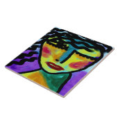 常に抽象芸術デジ絵画タル タイル (側面)