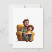 常に支持するパパにすぎない 招待状 (裏面)