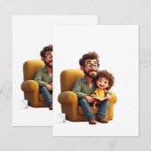 常に支持するパパにすぎない 招待状 (正面/裏面)