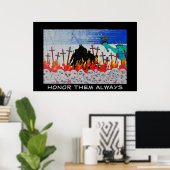 常に敬意を表する ポスター (ホームオフィス)