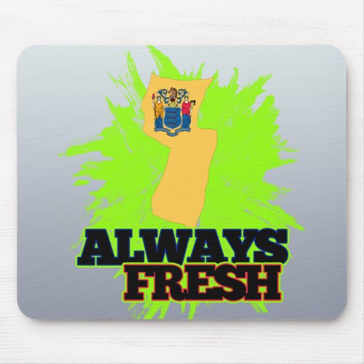 常に新しいニュージャージー マウスパッド (正面)