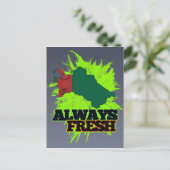 常に新鮮なトルクメニスタン ポストカード (スタンド正面)