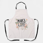 常に明るい側面を見る エプロン (正面)