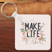 常に明るい側面を見る キーホルダー (正面)