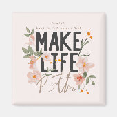 常に明るい側面を見る マグネット (正面)