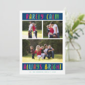常に明るい数々の写真 |ホリデーフォトカード シーズンカード (スタンド正面)
