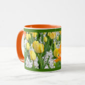 常に春/チューリップガーデン マグカップ (正面左)