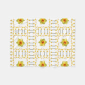 常に春 フリースブランケット (正面(横))