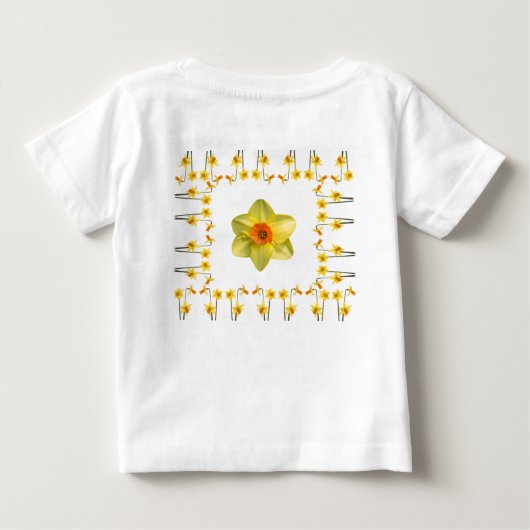 常に春 ベビーTシャツ (裏面)