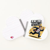 常に時計に対して競争する ノートブック (内部)