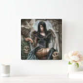 常に時計 スクエア壁時計 (ホーム)