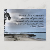 常に最初に設定 – 料金表カード ポストカード (正面)