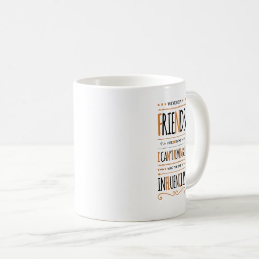 常に最高のコーヒーマグのための3人の友人 コーヒーマグカップ (正面右)
