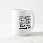 常に正しいマグカップ コーヒーマグカップ (正面右)