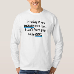 常に正しい皮肉おもしろいのノベルティ Tシャツ