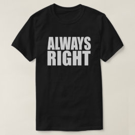 常に正しい Tシャツ