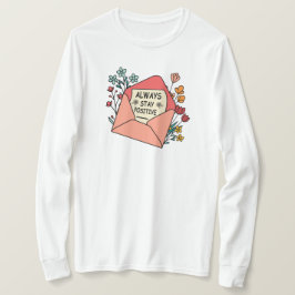 常に残前向きる Tシャツ