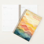 常に水疑問に思色をさまよう プランナー手帳 (ディスプレー)