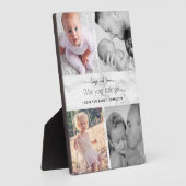 常に永遠にあなたの小さな女の子写真コラージュ フォトプラーク (側面)