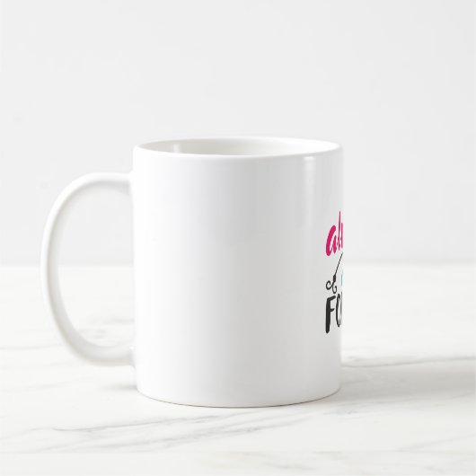 常に永遠にカップルの芸術 コーヒーマグカップ (左)