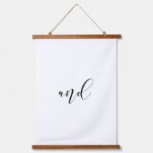 常に永遠にベッドの上エレガントに 吊り下げ型タペストリー (正面2)