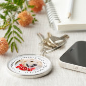 常に永遠に私たちのハートペット記念館 キーホルダー (側面)