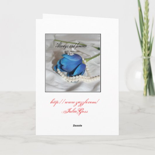 常に永遠に カード (裏面)