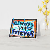 常に永遠に カード (黄色い花)