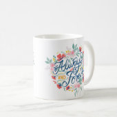 常に永遠に コーヒーマグカップ (正面右)