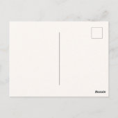 常に永遠の結婚式のRSVPカード ポストカード (裏面)