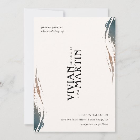 常に永遠結婚の 招待状 (正面)