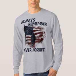 常に決して覚え忘れない Tシャツ