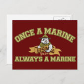 常に海兵隊である ポストカード (正面/裏面)