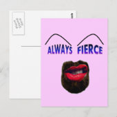 常に激しい ポストカード (正面/裏面)