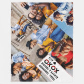 常に無期限 | モダン 6フォトコラージュ フリースブランケット (正面)