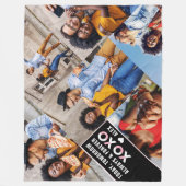 常に無期限 | モダン 6フォトコラージュ フリースブランケット (正面)